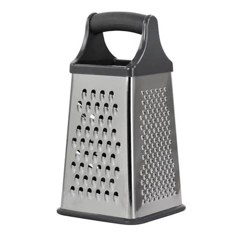 stainless steel box graters|stainless 4 sided grater each.